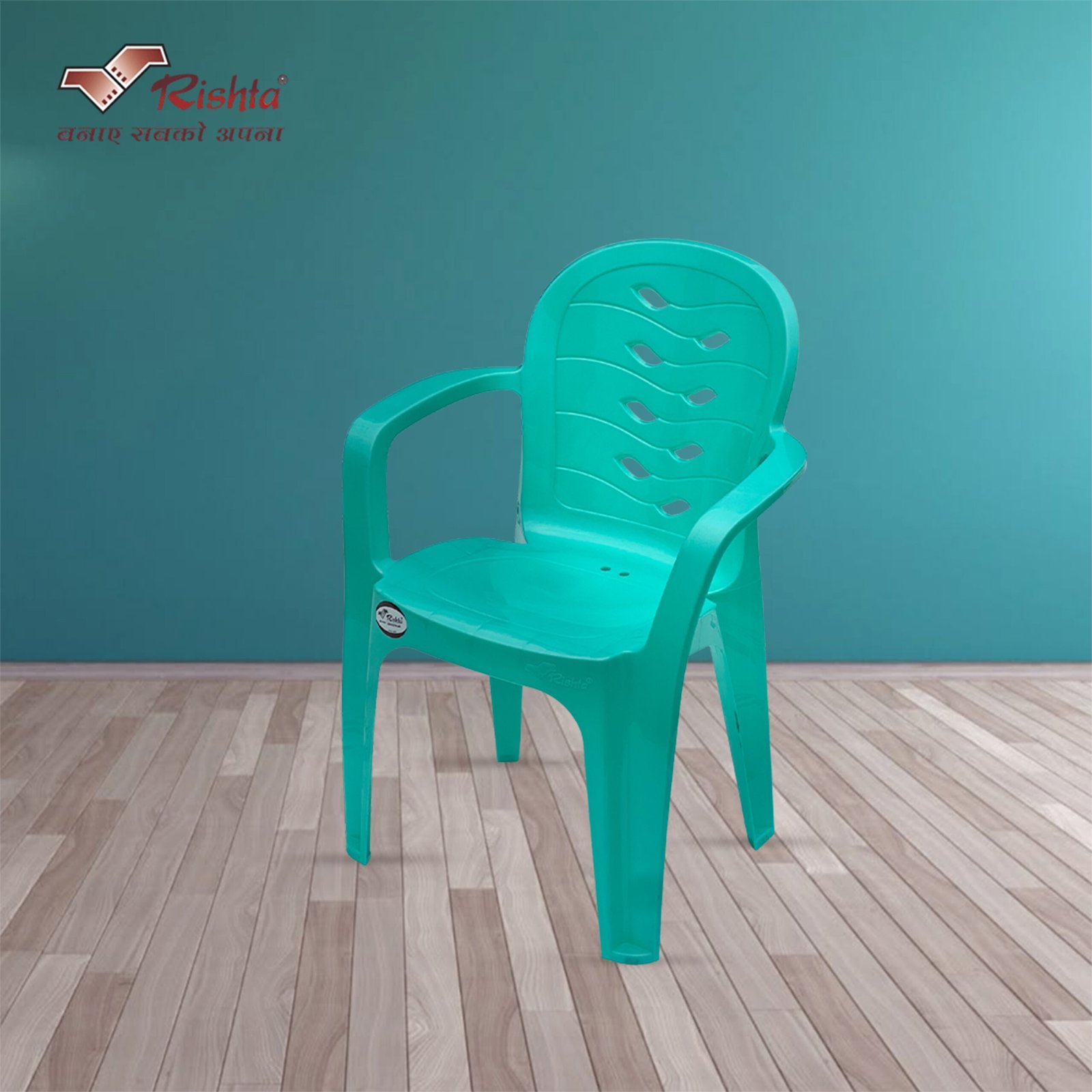Rishta® Baby Chair Tiny Trone (Leaf Flow) - Image 4
