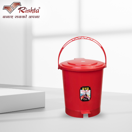 Rishta Plastic Pedal Dustbin - Image 4