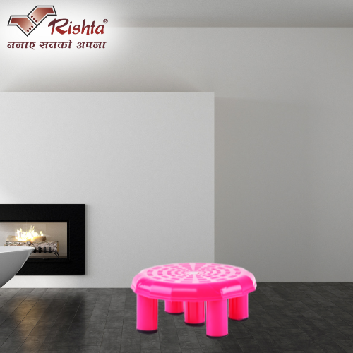 Rishta Plastic Mini Bathroom Stool - Image 2